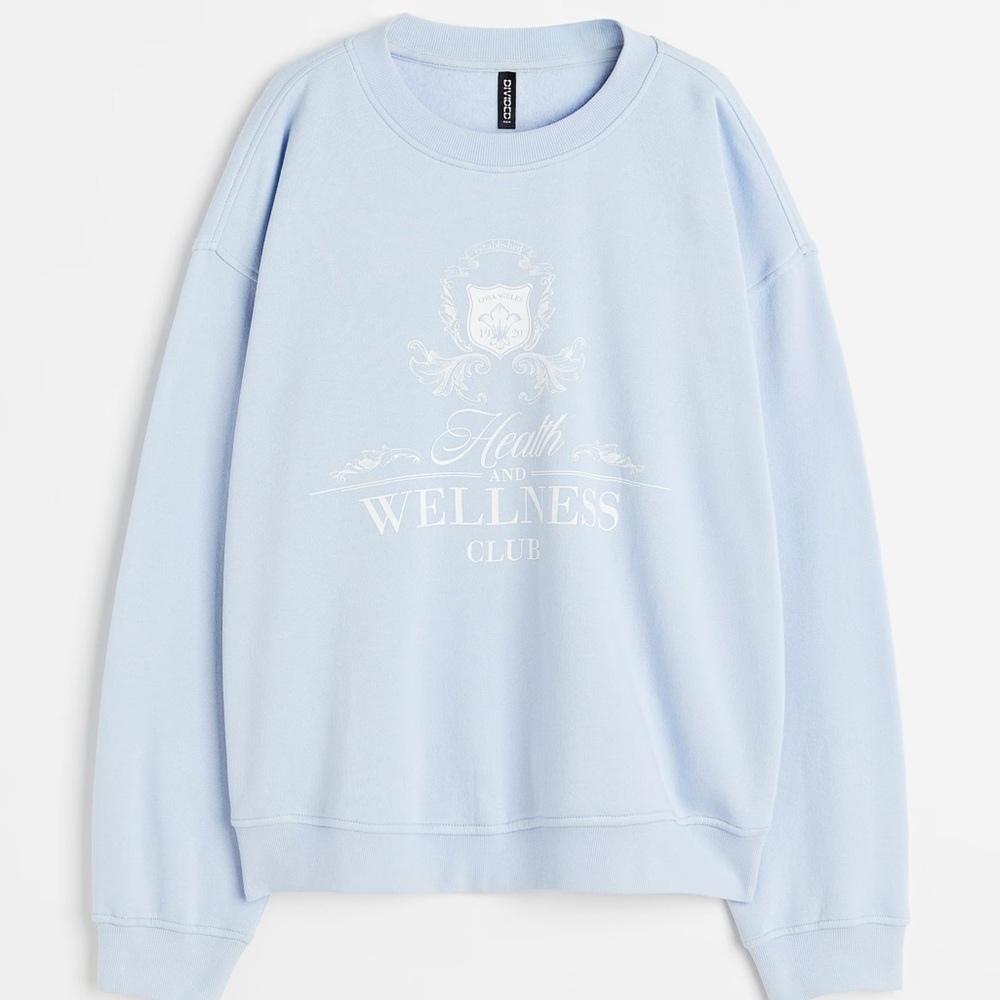 H&M “Wellness club” Sweatshirt